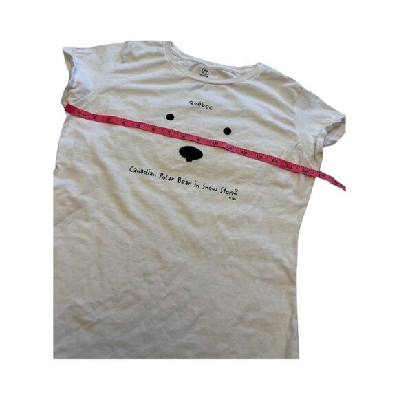 Quebec Canadian Polar Bears Girls T Shirt Size XL - Picture 4 of 8